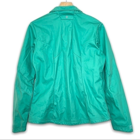 COLUMBIA Million Air Omni-Wick/Omni-Wind Soft Shell Jacket in Sea Green Size L - Picture 2 of 8